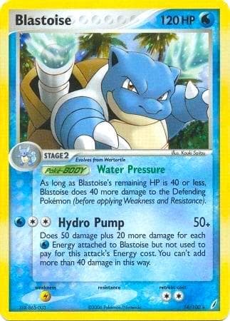 Blastoise #14 — Pokemon Crystal Guardians