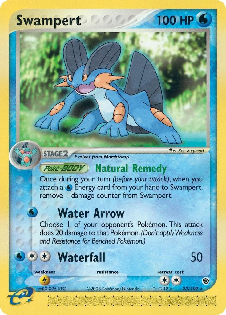 Swampert #23 — Pokemon Ruby & Sapphire