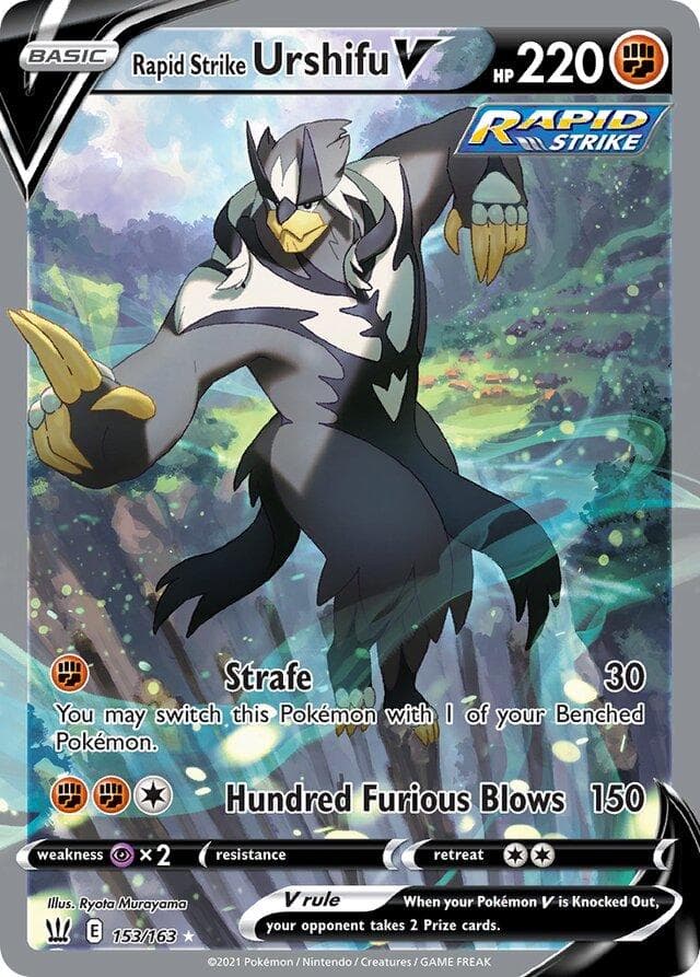 Rapid Strike Urshifu V #153 — Pokemon Battle Styles