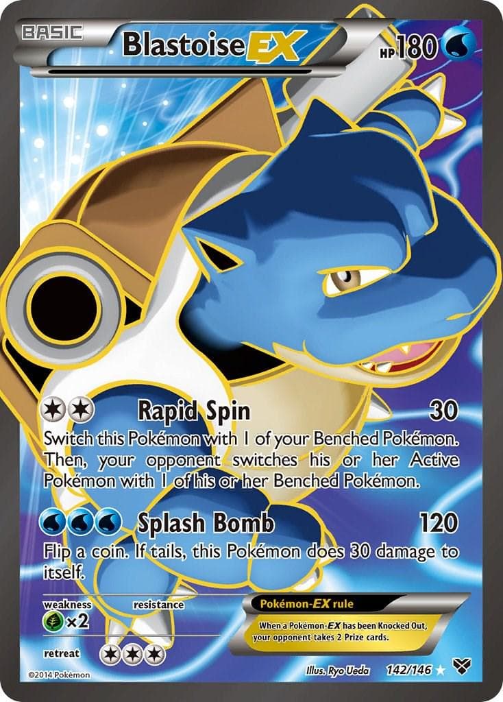 Blastoise EX #142 — Pokemon XY