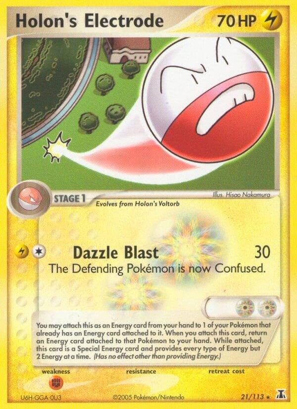 Holon's Electrode #21 — Pokemon Delta Species