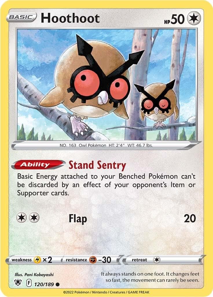 Hoothoot #120 — Pokemon Astral Radiance