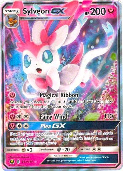 Sylveon GX #92a — Pokemon Guardians Rising