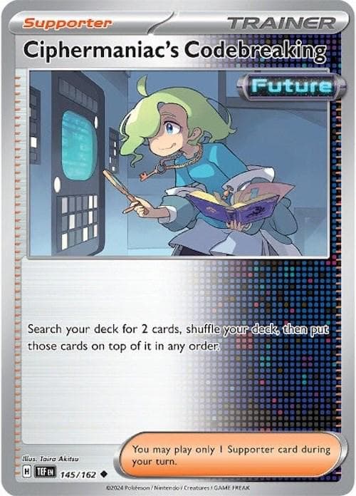 Ciphermaniac's Codebreaking #145 — Pokemon Temporal Forces