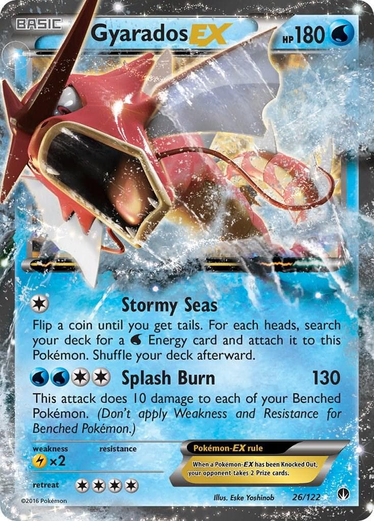 Gyarados EX #26 — Pokemon BREAKpoint