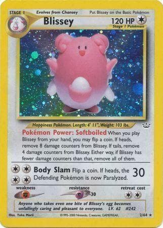 Blissey #2 — Pokemon Neo Revelation