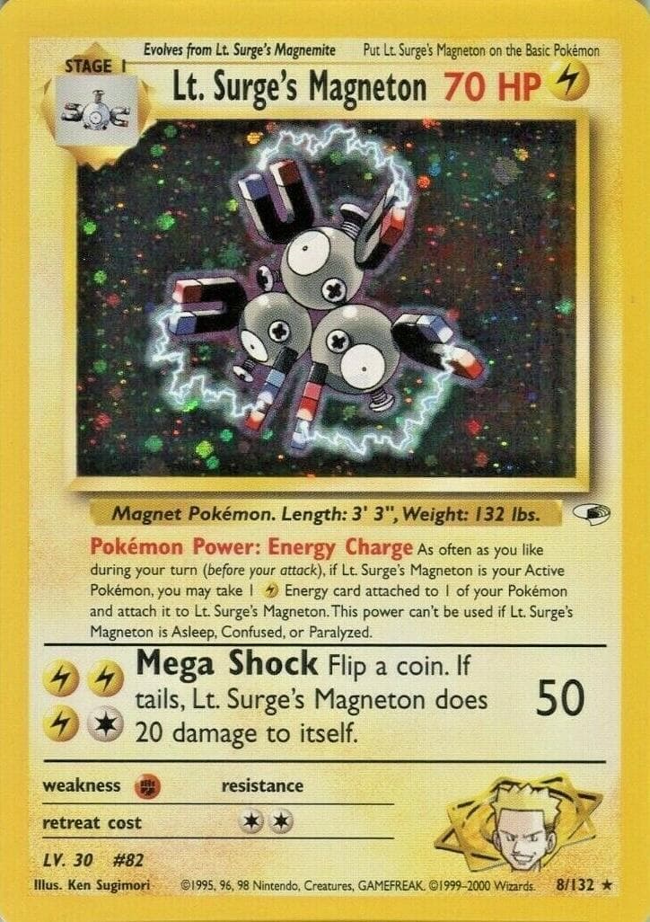 Lt. Surge's Magneton #8 — Pokemon Gym Heroes