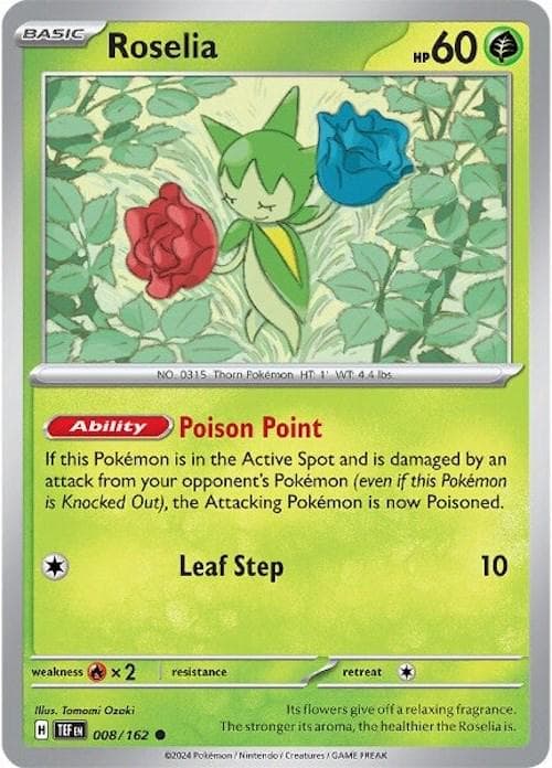 Roselia #8 — Pokemon Temporal Forces