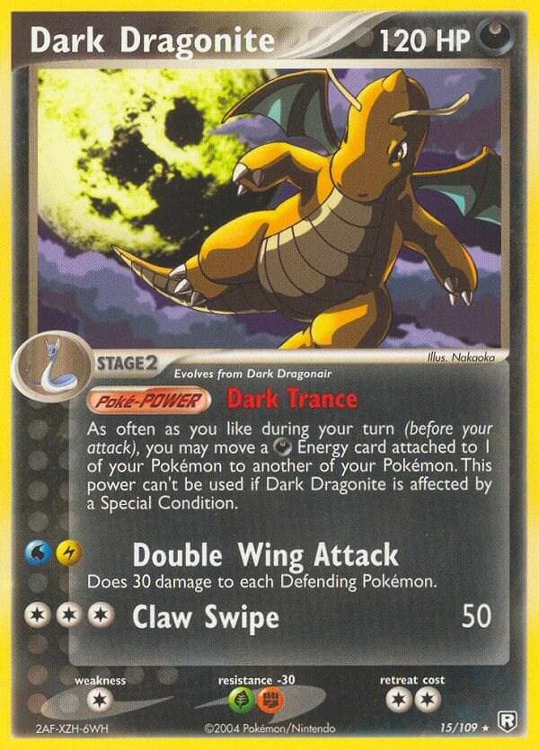 Dark Dragonite #15 — Pokemon Team Rocket Returns