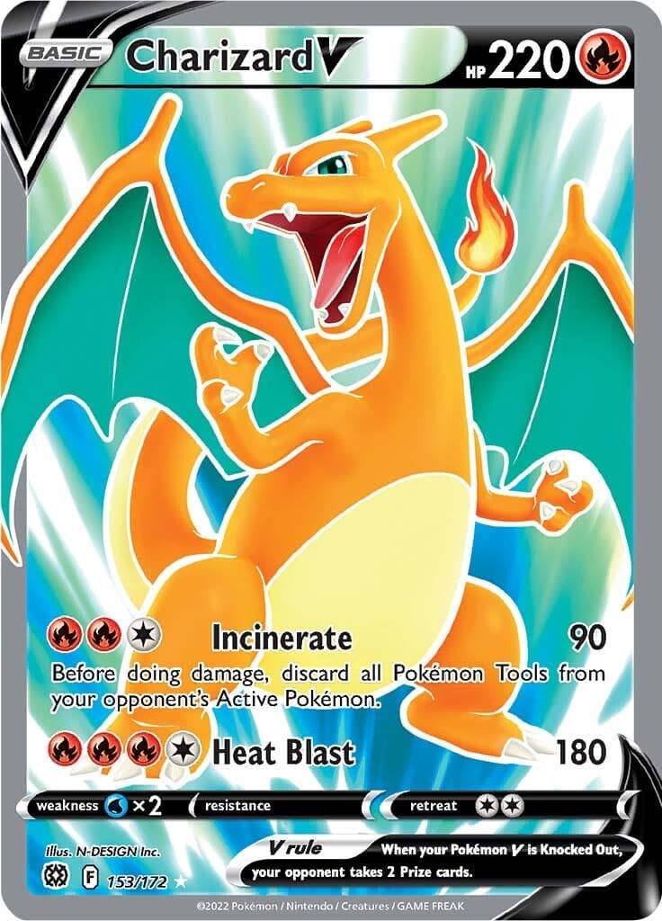 Charizard V #153 — Pokemon Brilliant Stars