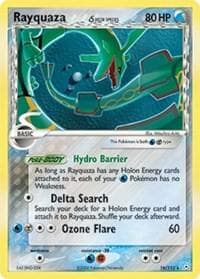 Rayquaza #16 — Pokemon Holon Phantoms