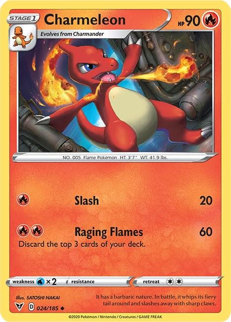 Charmeleon #24 — Pokemon Vivid Voltage