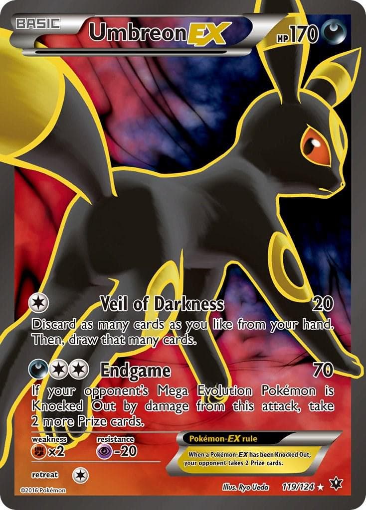 Umbreon EX #119 — Pokemon Fates Collide
