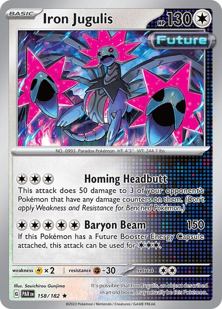 Iron Jugulis #158 — Pokemon Paradox Rift