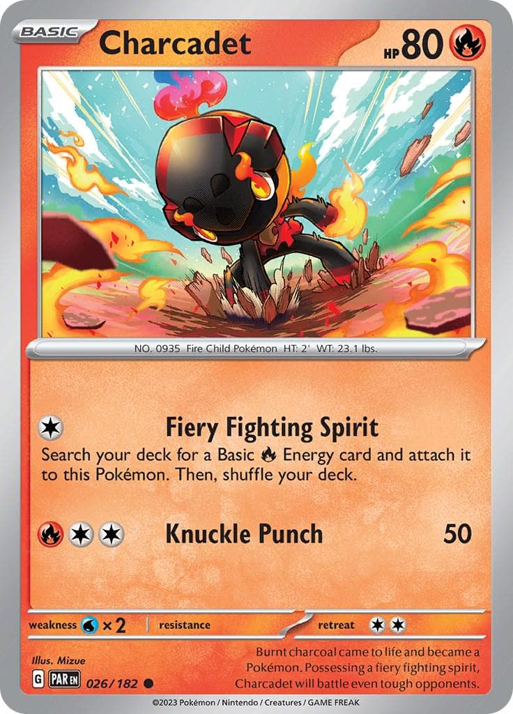 Charcadet #26 — Pokemon Paradox Rift