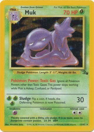 Muk #13 — Pokemon Fossil