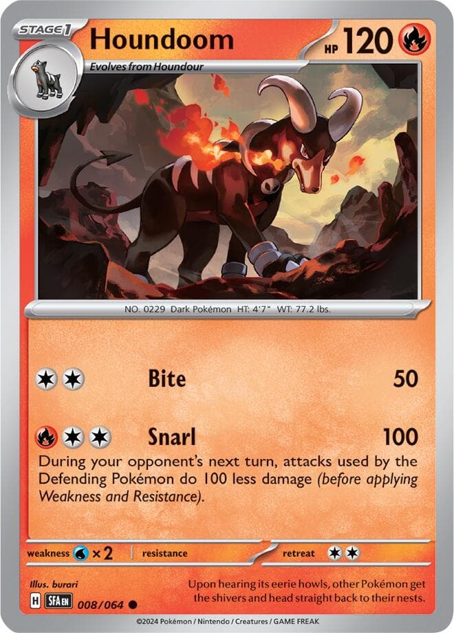 Houndoom #8 — Pokemon Shrouded Fable