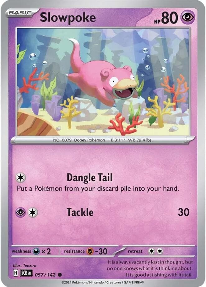 Slowpoke #57 — Pokemon Stellar Crown
