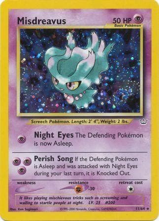 Misdreavus #11 — Pokemon Neo Revelation