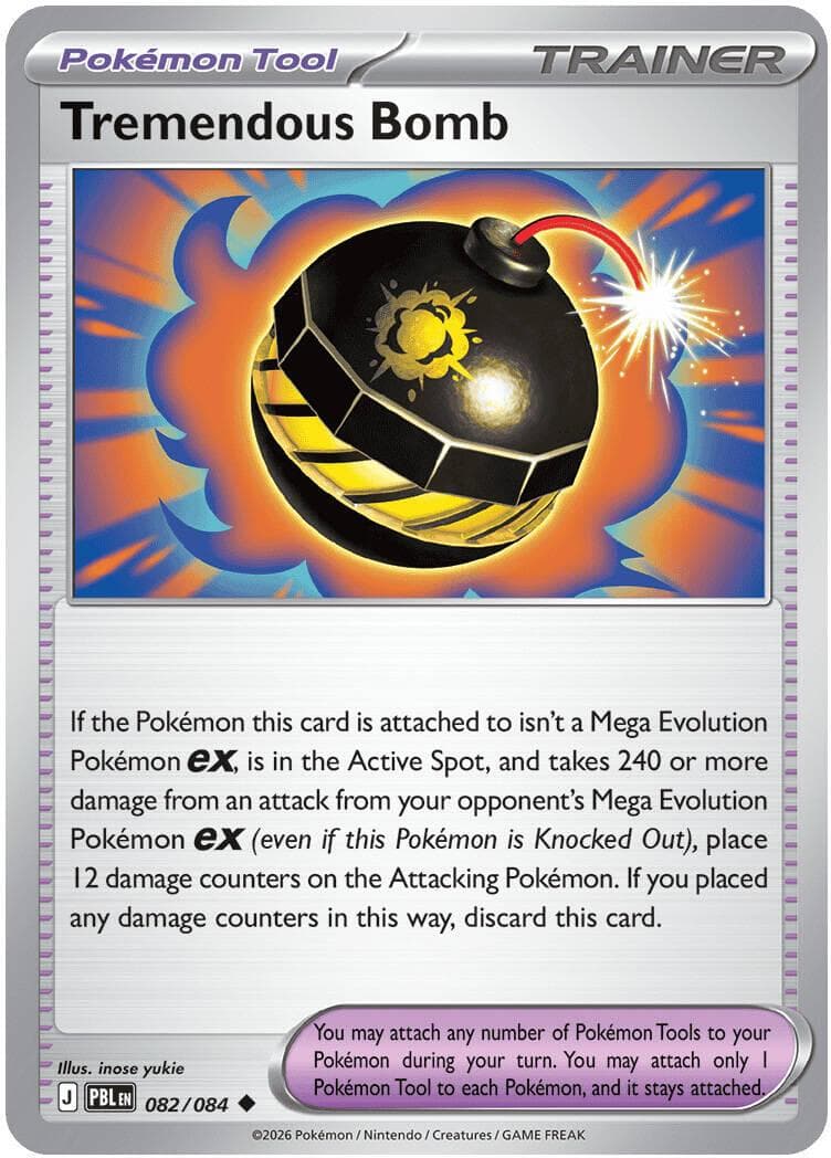 Tremendous Bomb #82 — Pokemon Pitch Black