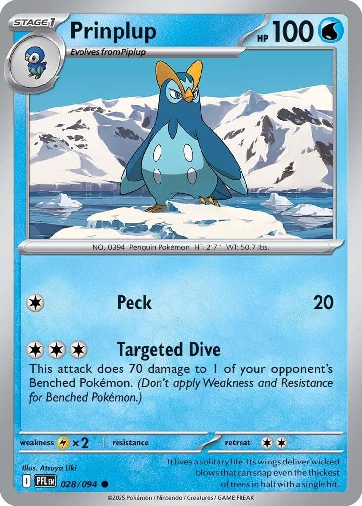 Prinplup #28 — Pokemon Phantasmal Flames