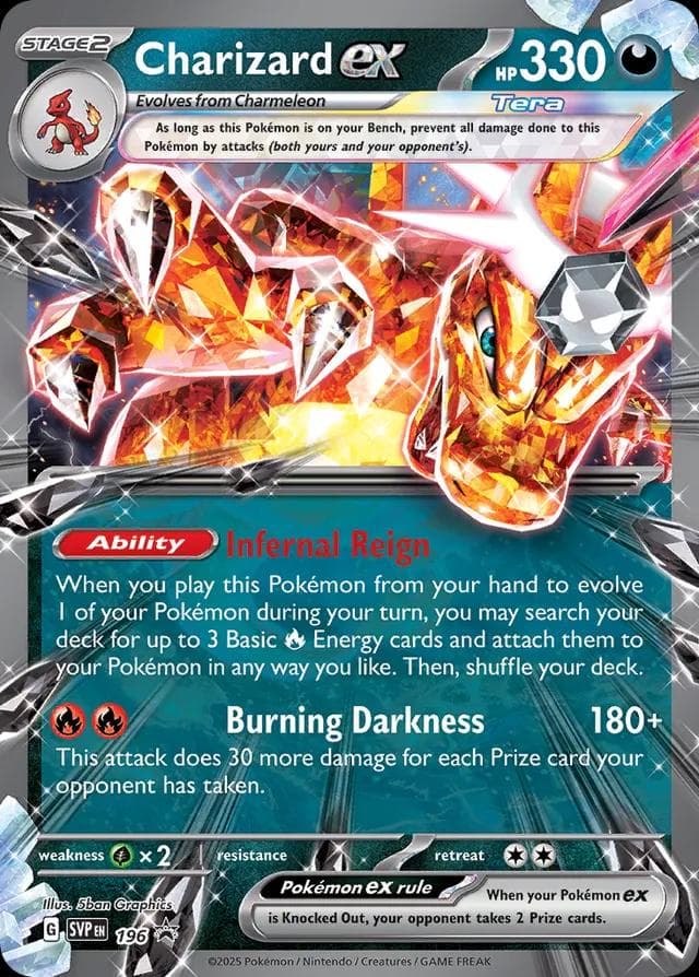 Charizard Ex #196 — Pokemon Promo