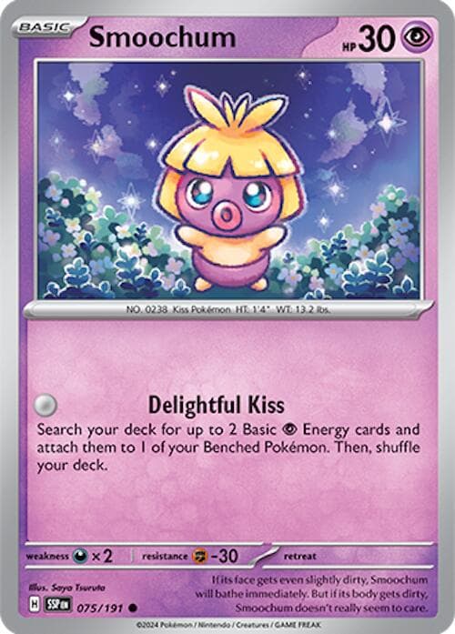 Smoochum #75 — Pokemon Surging Sparks