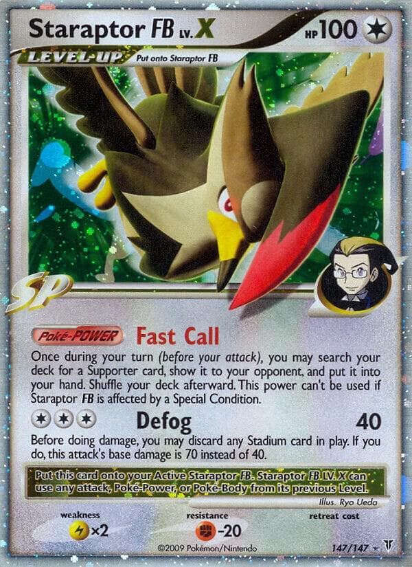 Staraptor FB LV. X #147 — Pokemon Supreme Victors