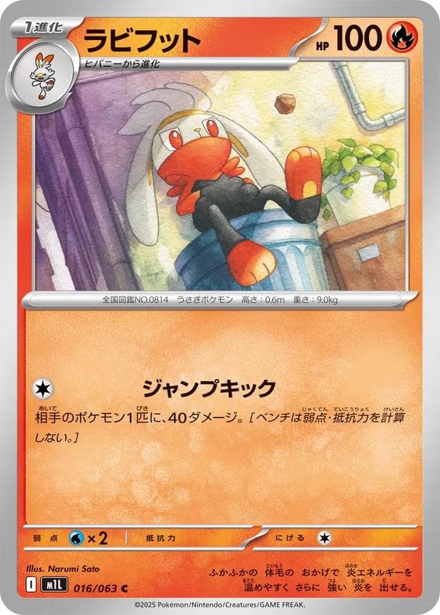 Raboot #16 — Pokemon Japanese Mega Brave