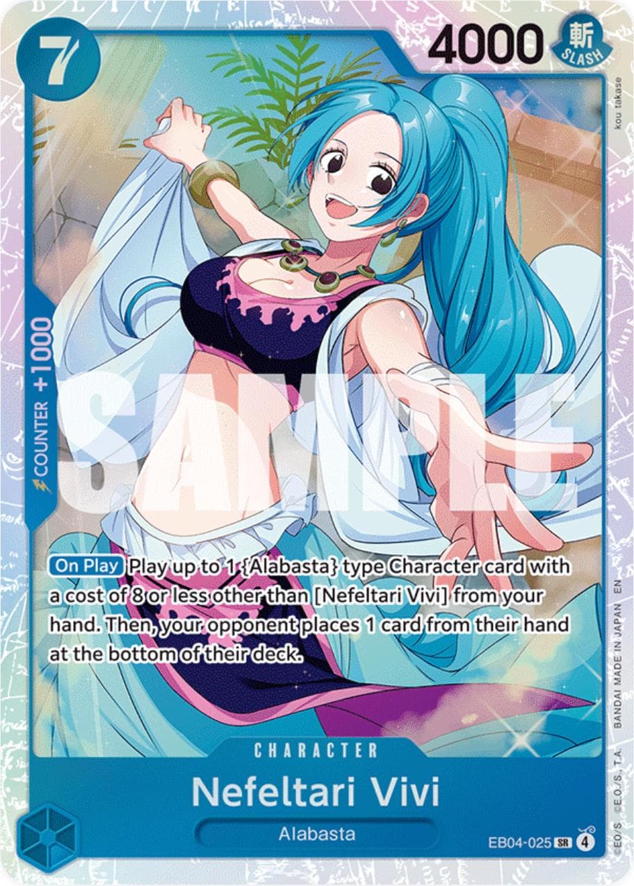 Nefeltari Vivi EB04-025 — One Piece Extra Booster EB04