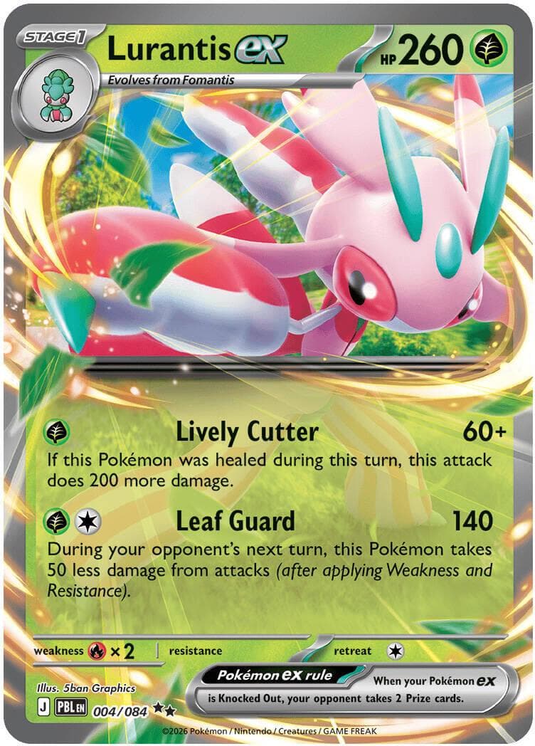 Lurantis ex #4 — Pokemon Pitch Black