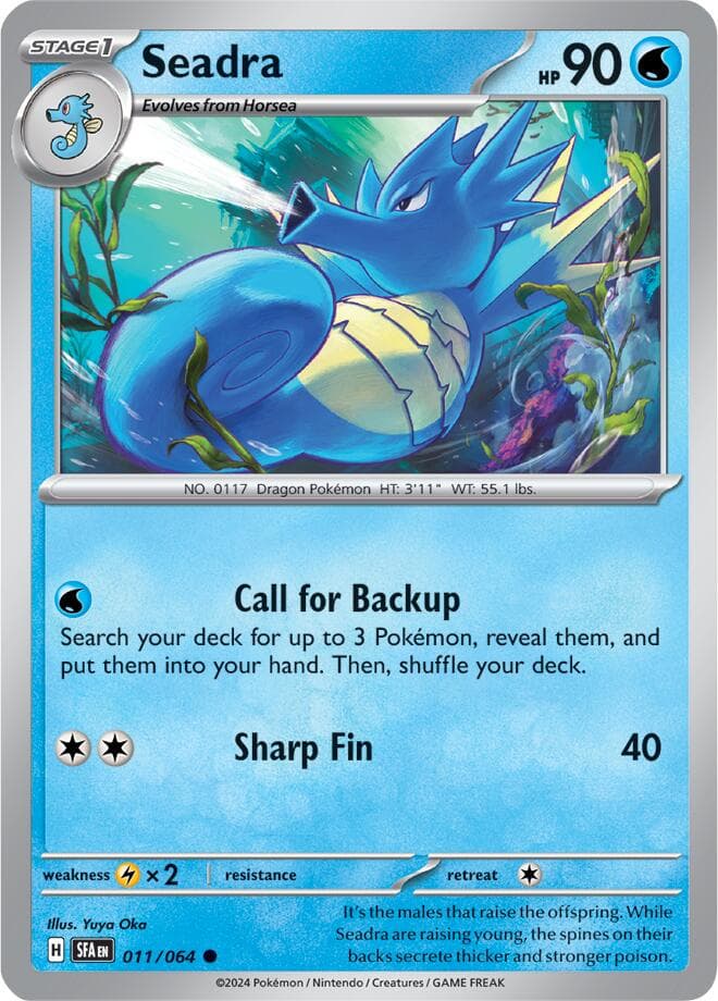 Seadra #11 — Pokemon Shrouded Fable