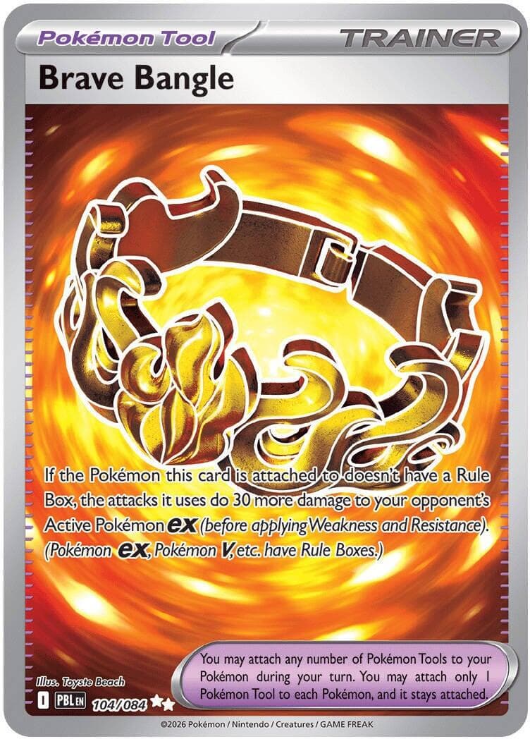 Brave Bangle #104 — Pokemon Pitch Black