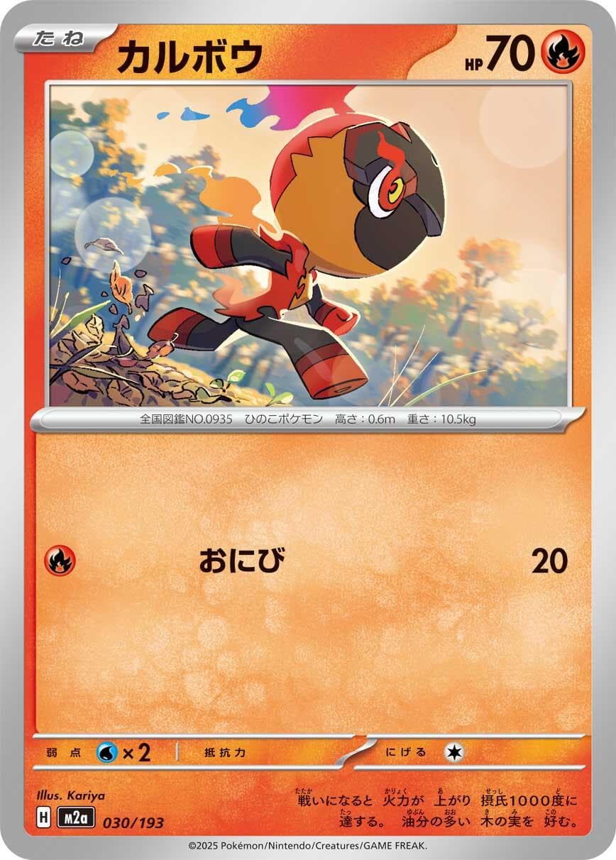 Charcadet #30 — Pokemon Japanese Mega Dream EX