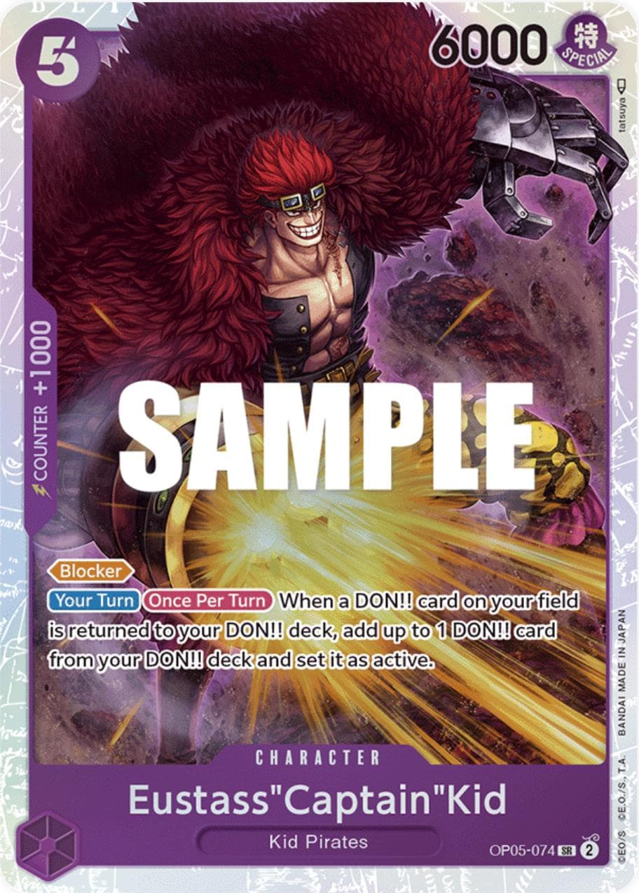 Eustass Captain Kid OP05-074 — One Piece Awakening of the New Era