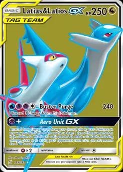 Latias & Latios GX #169 — Pokemon Team Up