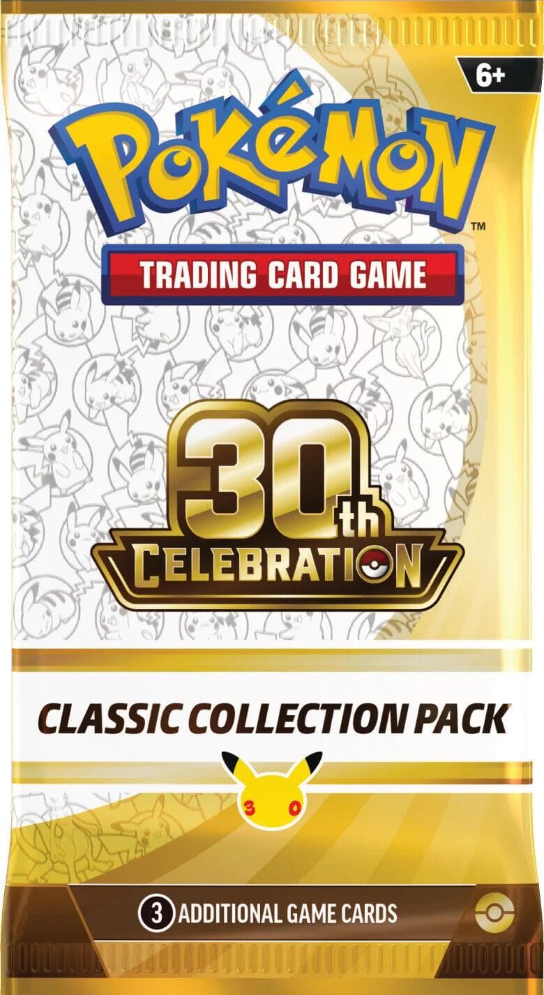Classic Collection Pack — Pokemon 30th Celebration