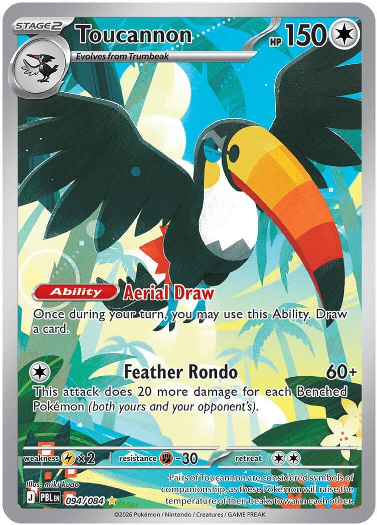 Toucannon #94 — Pokemon Pitch Black