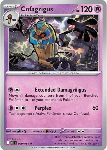 Cofagrigus #40 — Pokemon White Flare