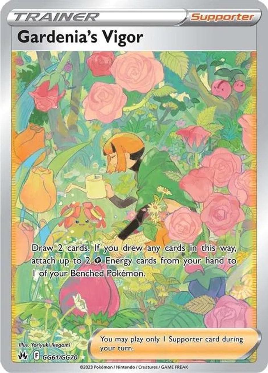 Gardenia's Vigor #GG61 — Pokemon Crown Zenith
