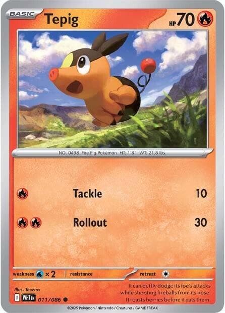 Tepig #11 — Pokemon White Flare