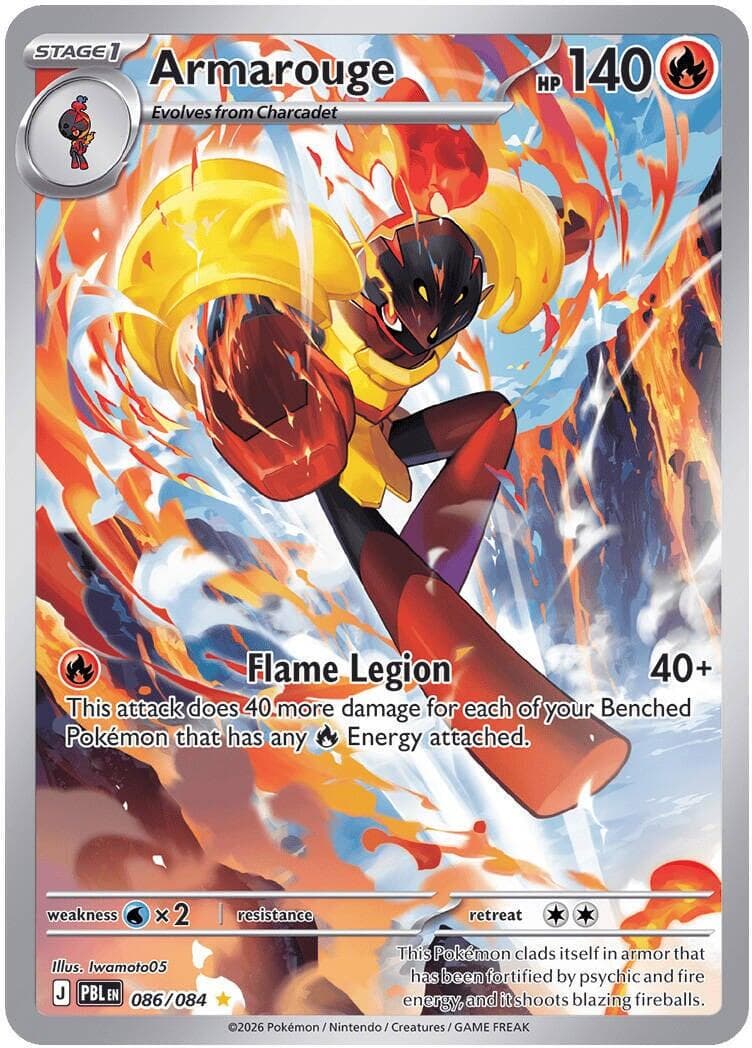 Armarouge #86 — Pokemon Pitch Black