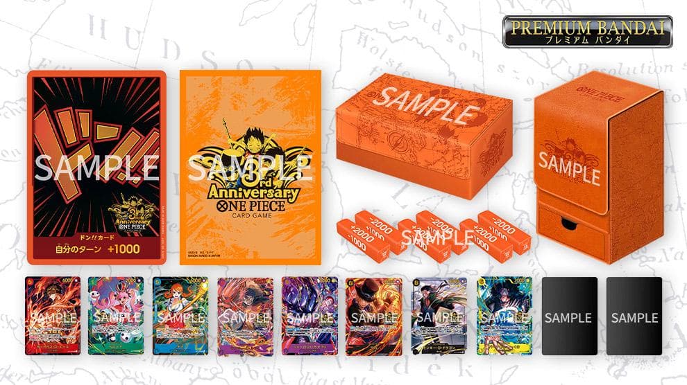 3rd Anniversary Set — One Piece Japanese Promo