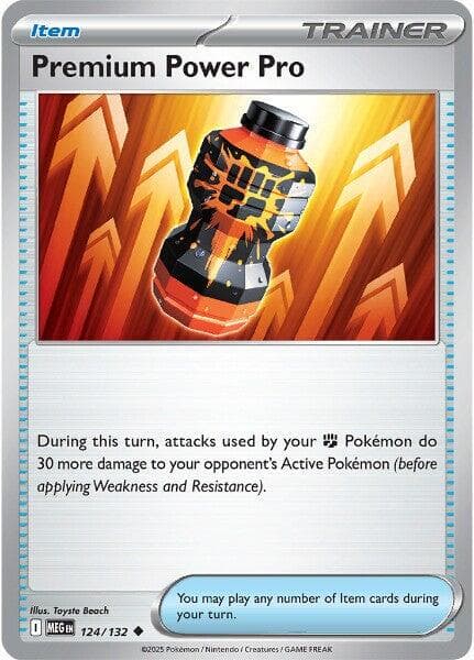 Premium Power Pro #124 — Pokemon Mega Evolution