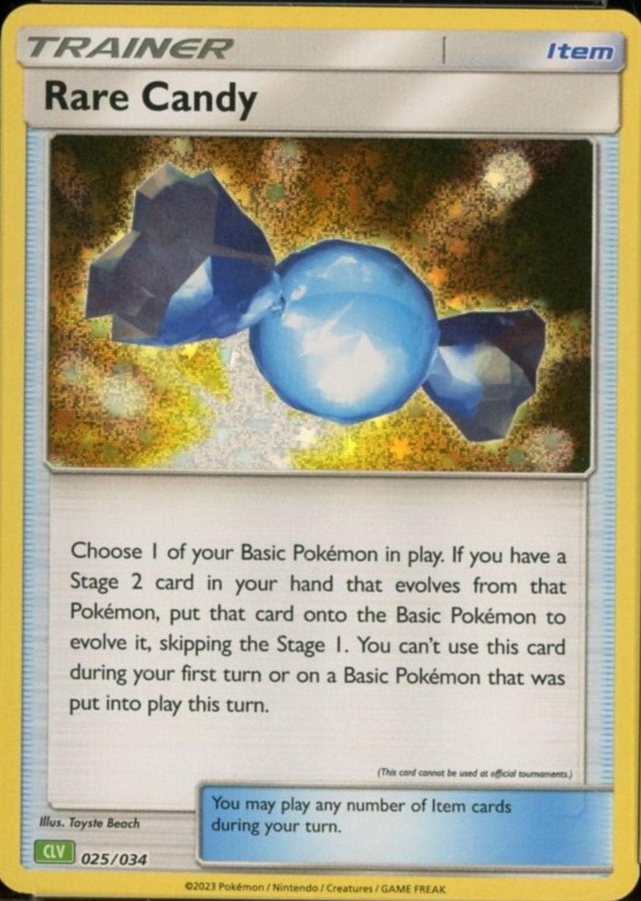 Rare Candy #25 — Pokemon TCG Classic: Venusaur Deck