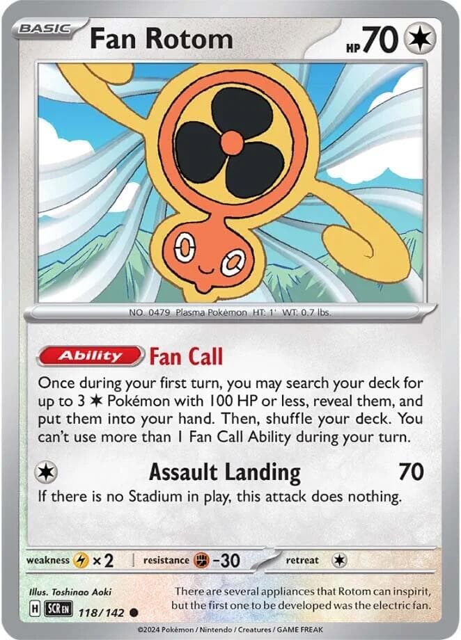Fan Rotom #118 — Pokemon Stellar Crown