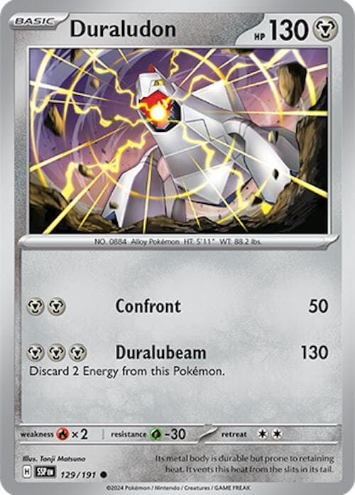 Duraludon #129 — Pokemon Surging Sparks