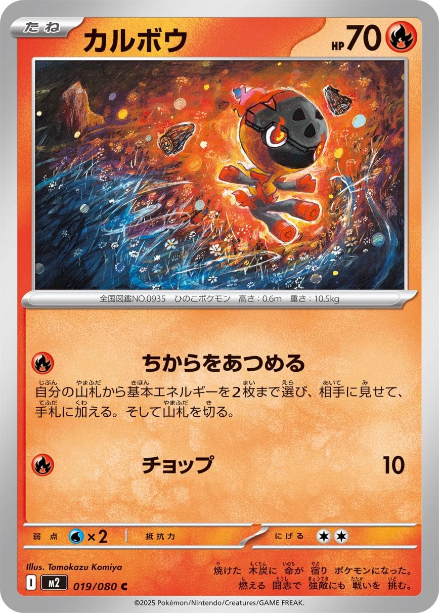 Charcadet #19 — Pokemon Japanese Inferno X