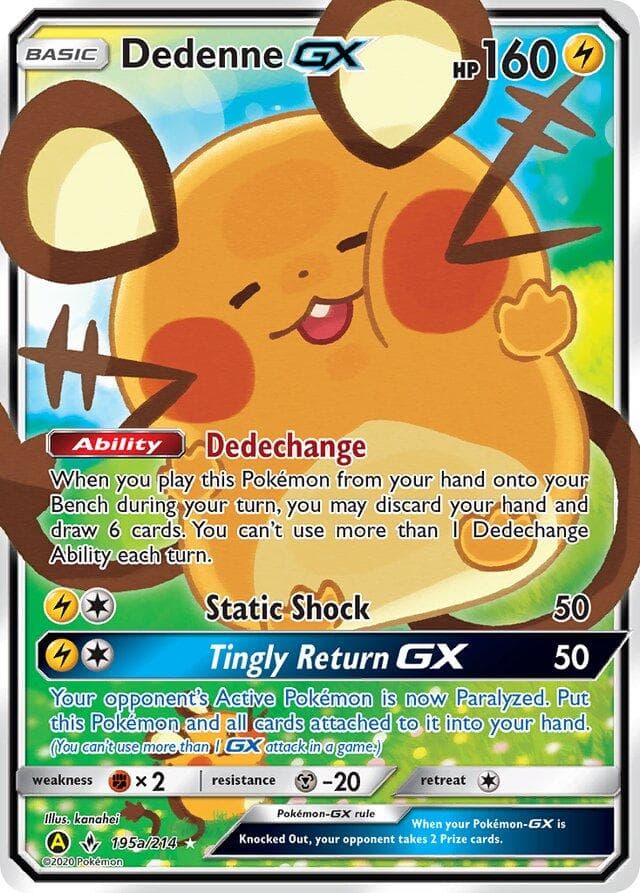 Dedenne GX #195a — Pokemon Unbroken Bonds