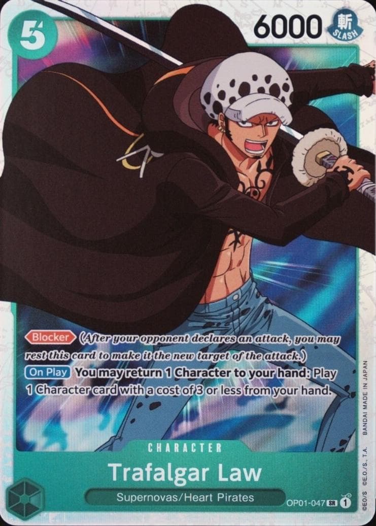 Trafalgar Law OP01-047 — One Piece Romance Dawn